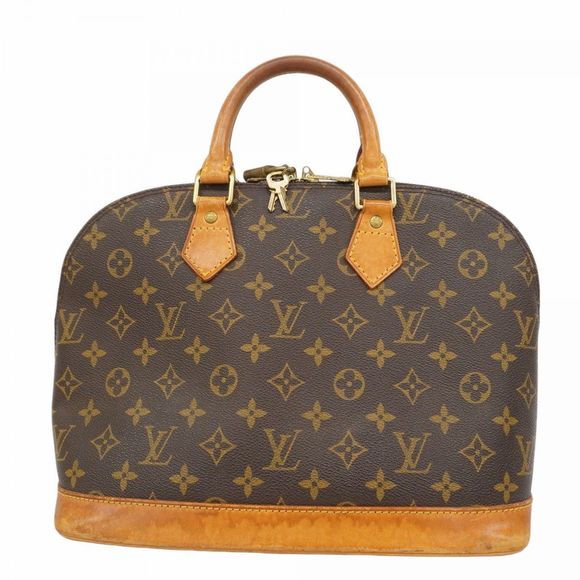 Louis Vuitton Monogram Alma Handbag M51130 Brown  Women's - Picture 1 of 16